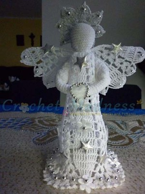 Novogodisnji Snowflake Heklanje Seme Christmas Decoration 65